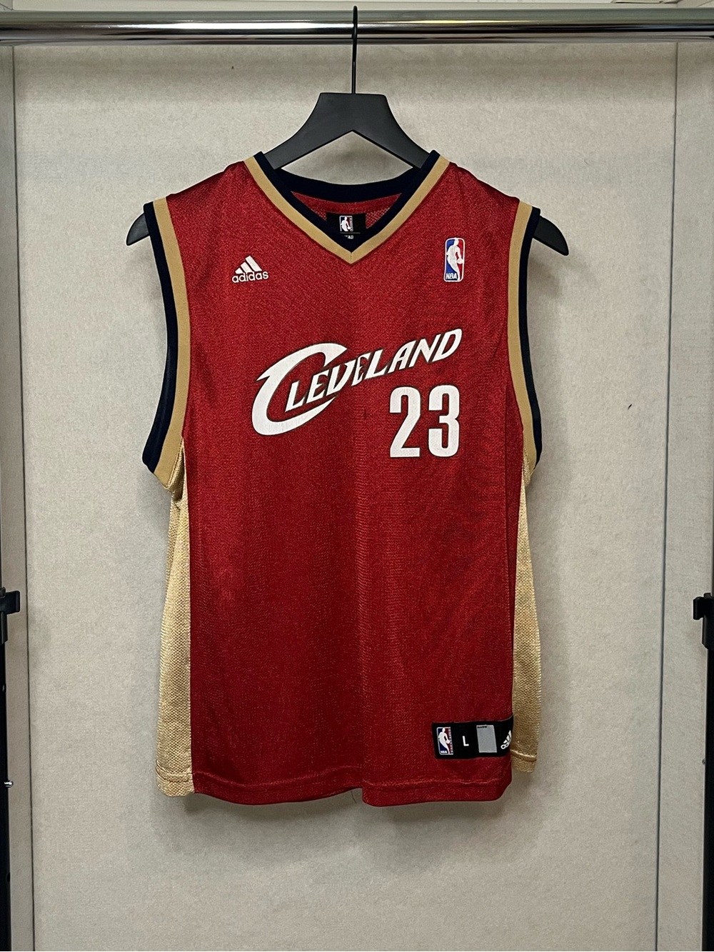 adidas Cleveland LeBron James #23 Basketball Jersey